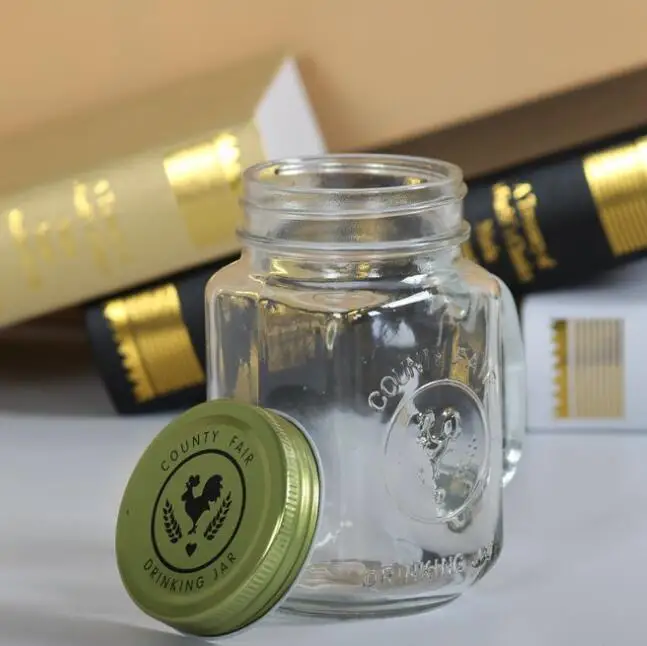 import manufacture wholesale 16 oz 500ml Glass Mason mug Jars With Straw Lid For Beverage