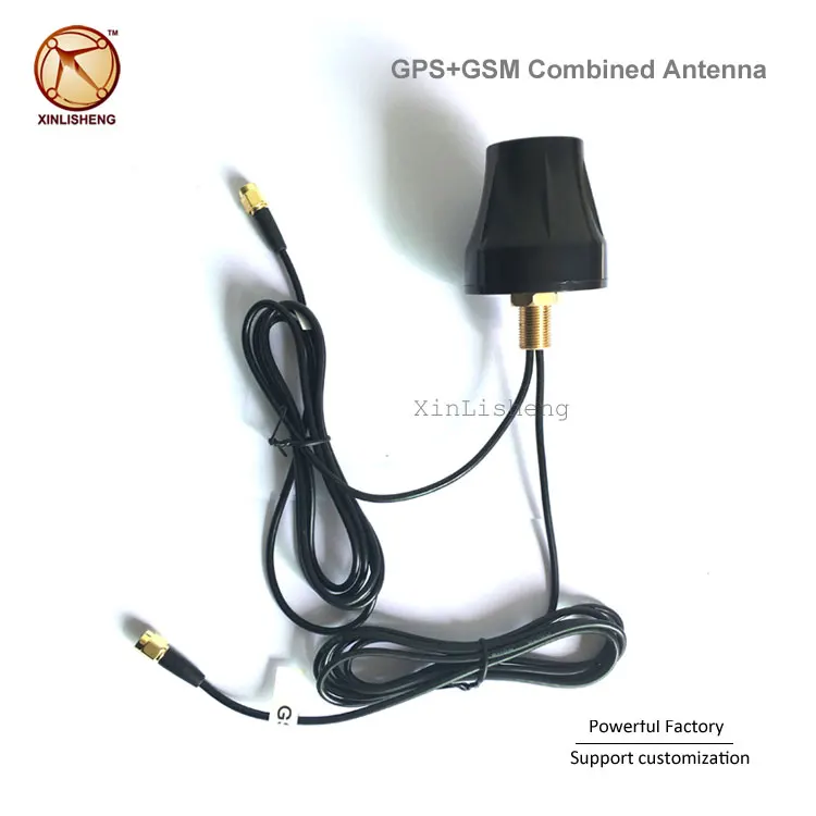Factory Customized outdoor sma connector wifi satellite positioning 2in1 gsm gps antenna