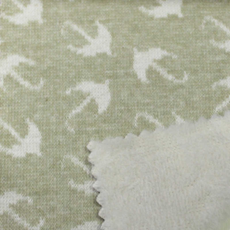 Factory Custom Printing gots certified organic cotton digital print knit fabric