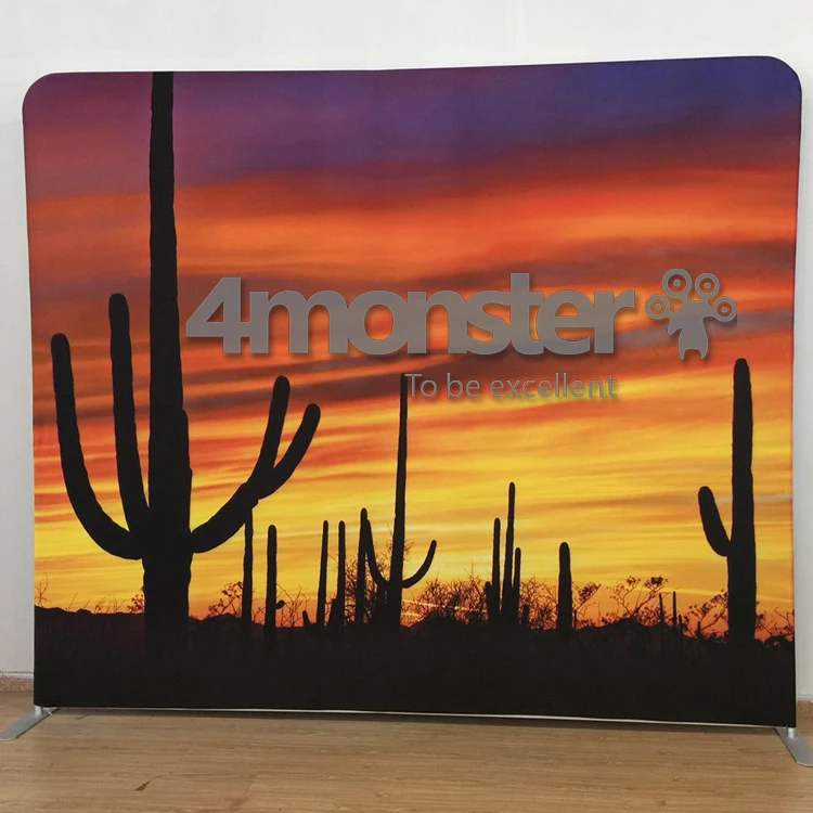 10ft trade show folding aluminum frame tension fabric display