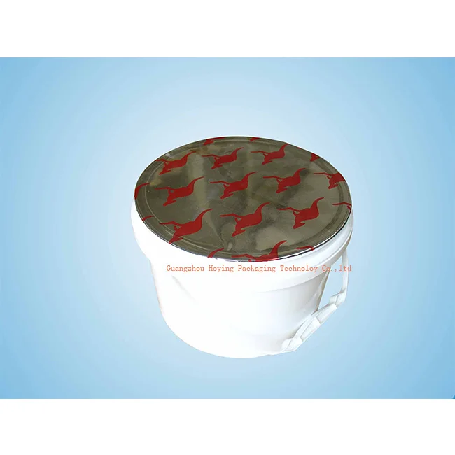 Automatic roller film thermal heat sealing machine for plastic jar bottle bucket