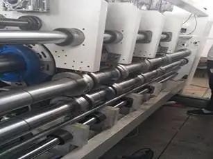 AUTO 2 COLOR PRINT SLOTTER  MACHINE