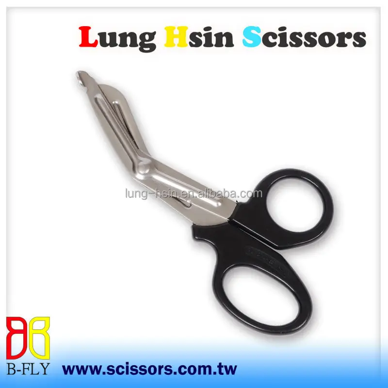 Taiwan Made Fluoride Coated First Aid Emergency Scissors