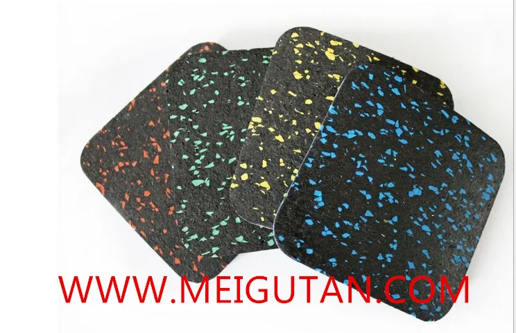 
environment colourful EPDM rubber granules gym rubber flooring for fitness rubber mat 