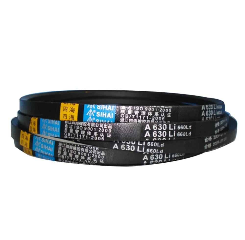 B Type Natural Rubber Belt Factory Price Sale Washing Machine Variable Speed Rubber Drive V Belt