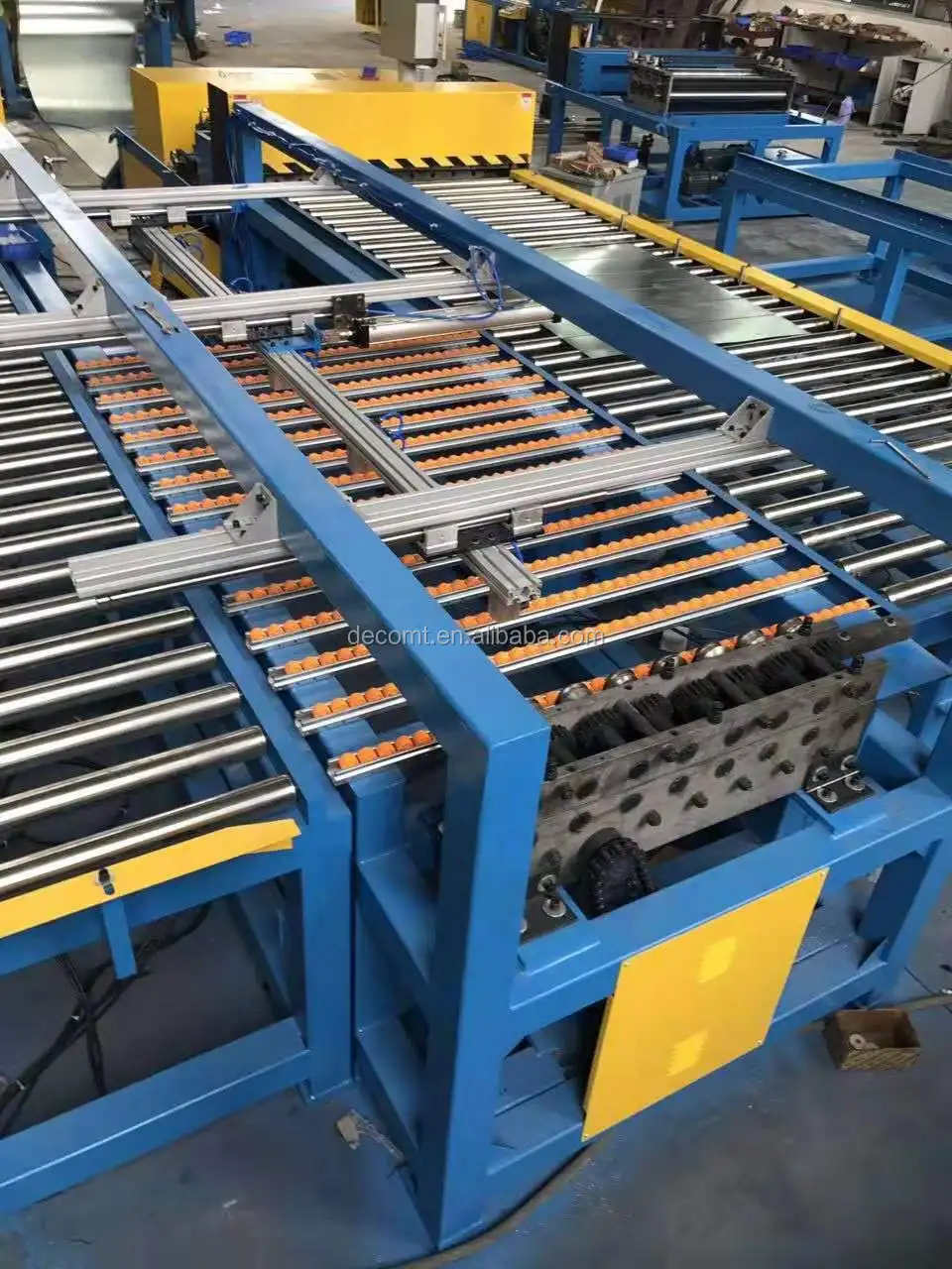 U-образная автоматическая линия для производства воздуховодов HVAC 5