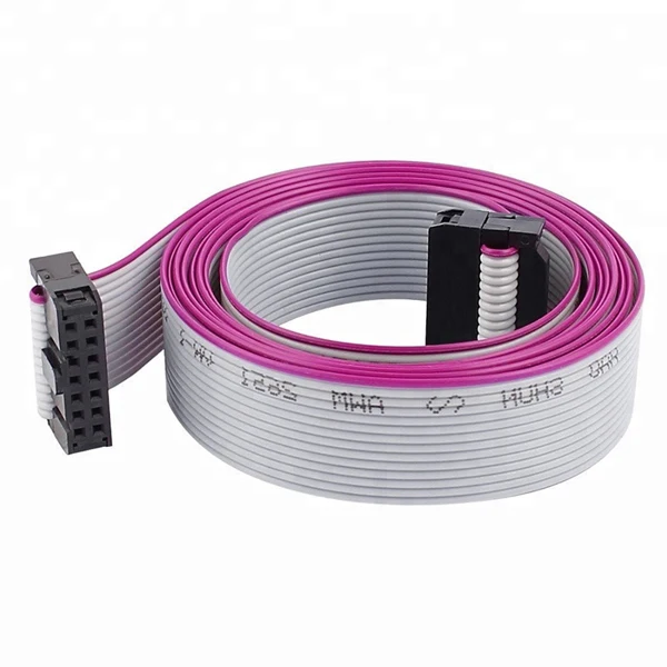 flex 2.54mm pitch idc flat ribbon cable awm 2651 cable