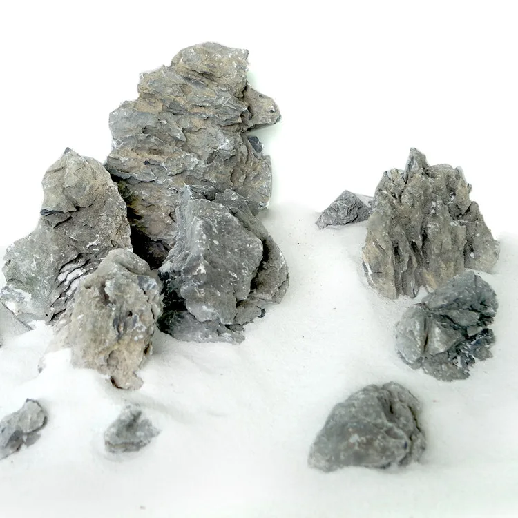 
Black Aquarium Basalt Lava Rock For Sale 
