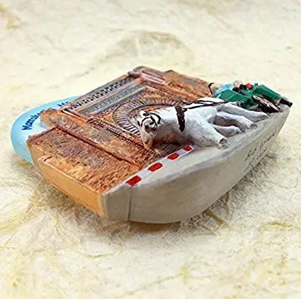 3D Resin Collection Morocco Souvenir Fridge Magnet