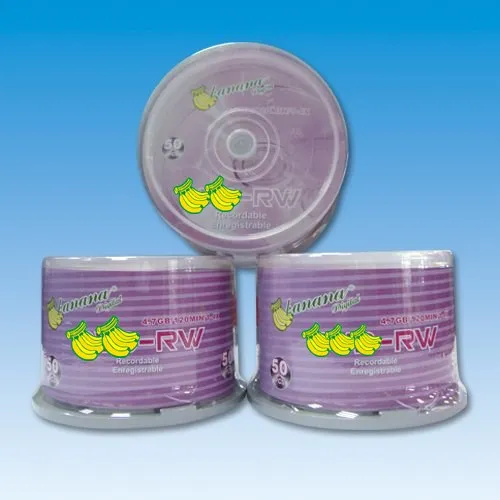 High quality blank disk 4.7 GB for DVD-R W