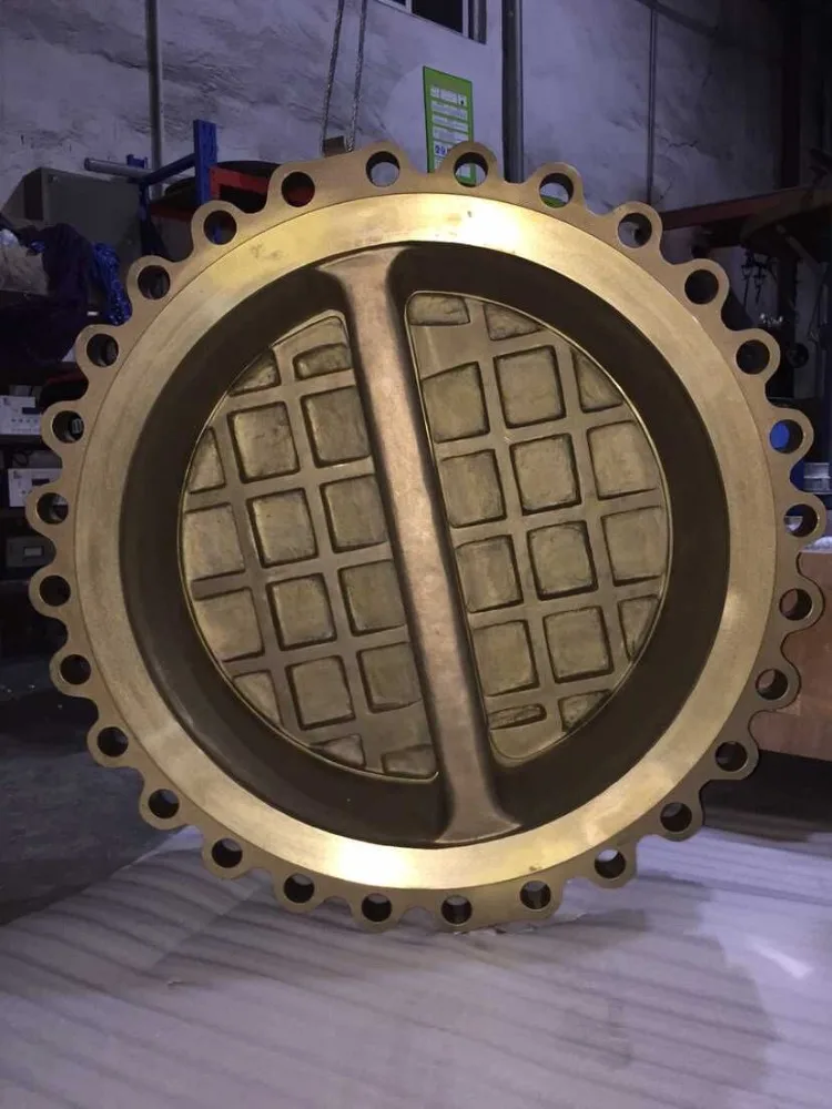 Bronze Lug Type Double Disc Wafer Check Valve C95800