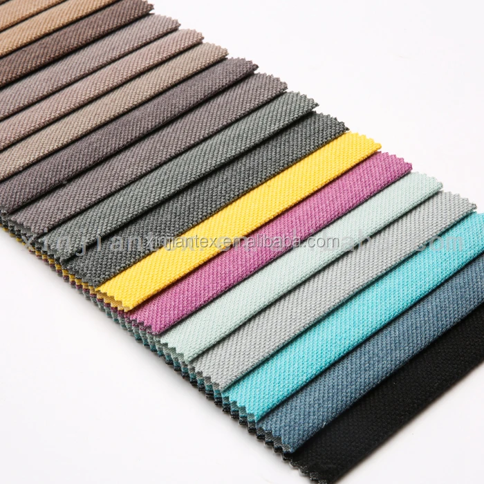 Cheap Price bulk raw linen look fabric