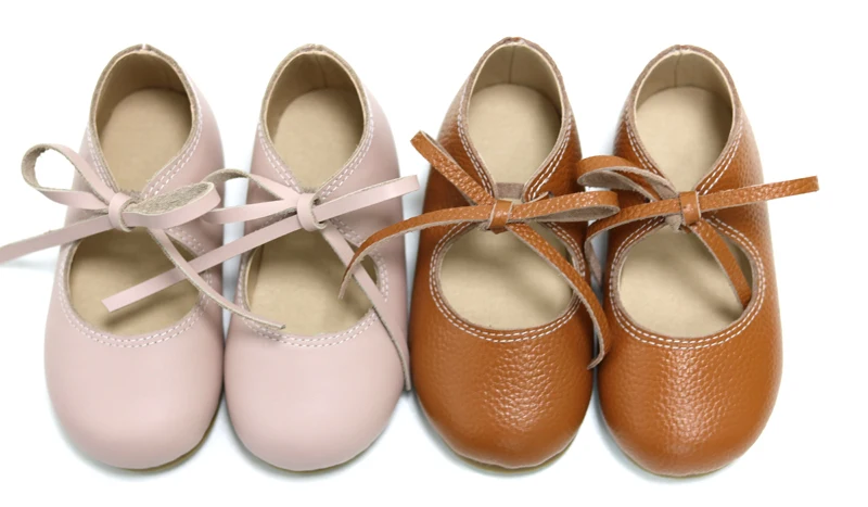 Лидер продаж, розовая гладкая кожаная детская обувь со шнуровкой, детская обувь, праздничная обувь для маленьких девочек