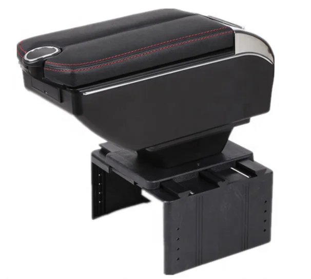 Hot Sale Universal Car Armrest Storage Box with 7 USB Ports Center Console Arm Rest