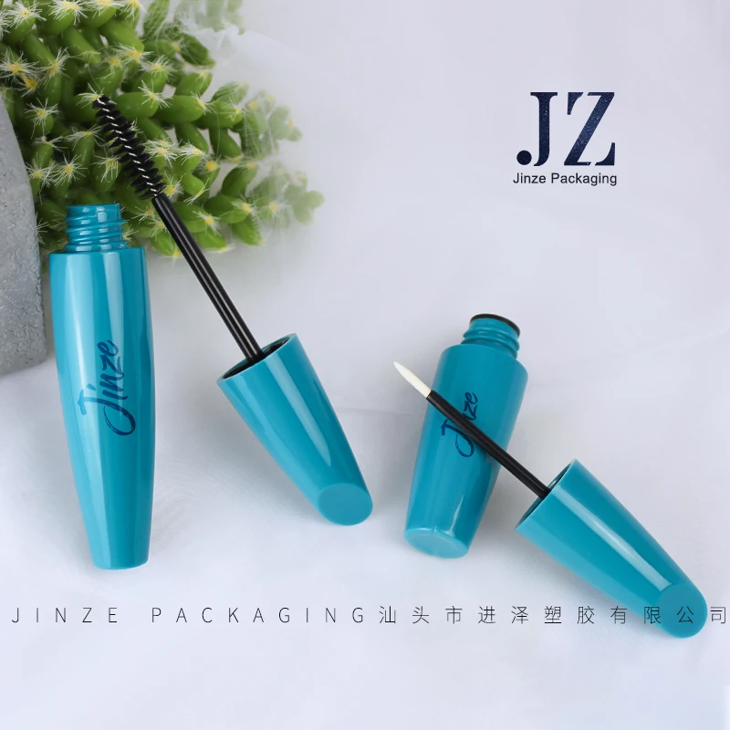 Jinze 18ml Multi Colored Round Shape Mascara Tube Set Eyeliner Container With Brushes Eyelash Bottles 12ml