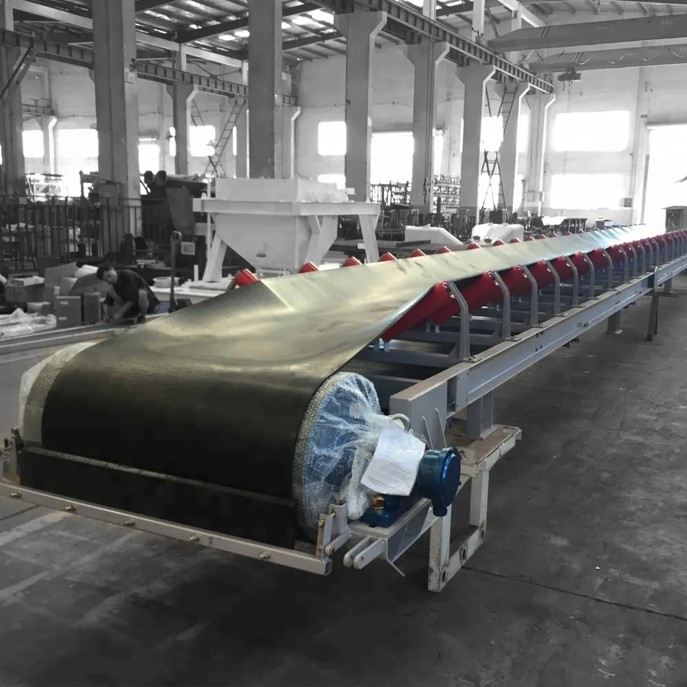 China Good Price Hopper Belt Conveyor for Coal Mine