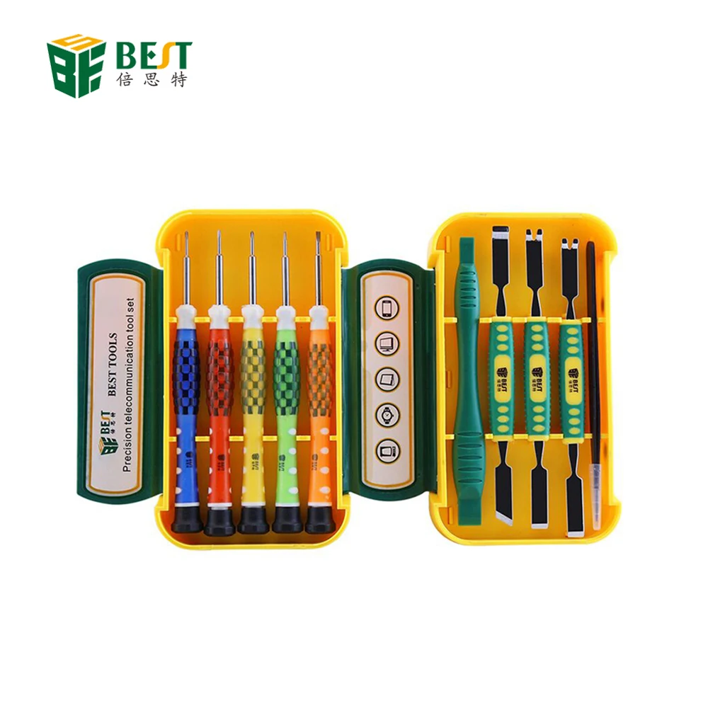 Набор отверток 10 в 1 BEST-8926 для ремонта iPhone 8 7 MacBook Air Pro