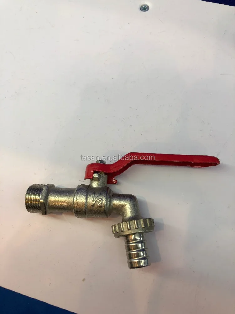 Латунный шариковый шланг с резьбой BSP S2801 1/2 дюйма, кран для сада