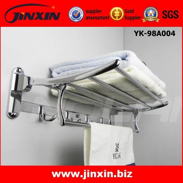 
SUS304 Stainless steel wall mounted bathroom towel rack/ holder/bathroom accessories 