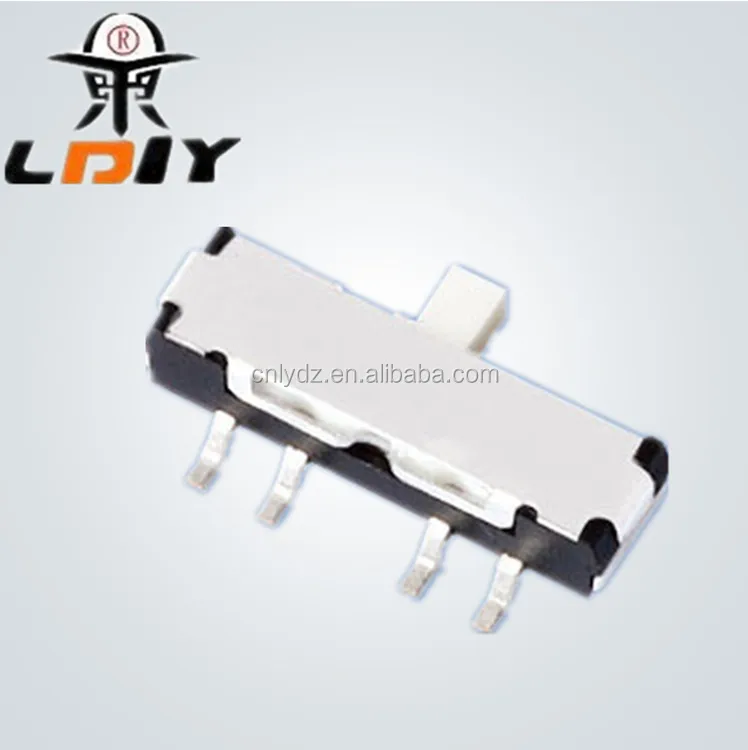 slide switch smd mini 3position 4P momentary toggle switch on-off slide switch LY-SK-30D