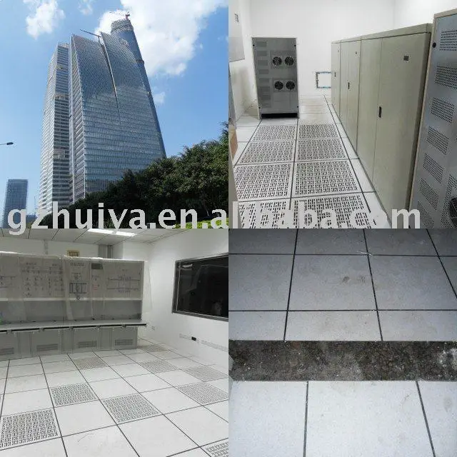 
2021 China manufacturer data center anti static panel steel raised floor 