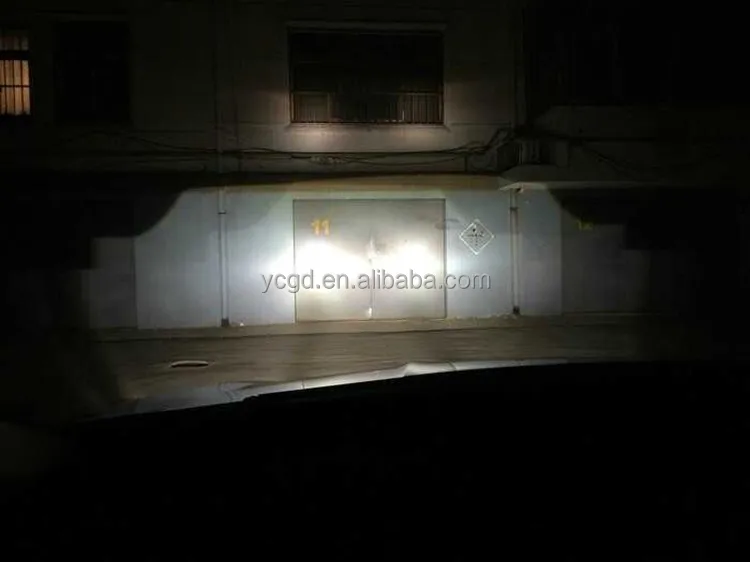 LED Projector Lens Light Fog Lamp Bi Xenon Fog Light For NP200