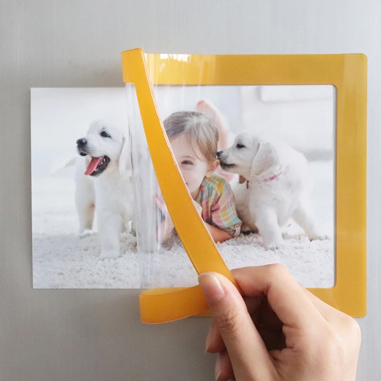 Newest Wholesale Peel and Stick Digital Acrylic Plastic Photo Frames Strips Album