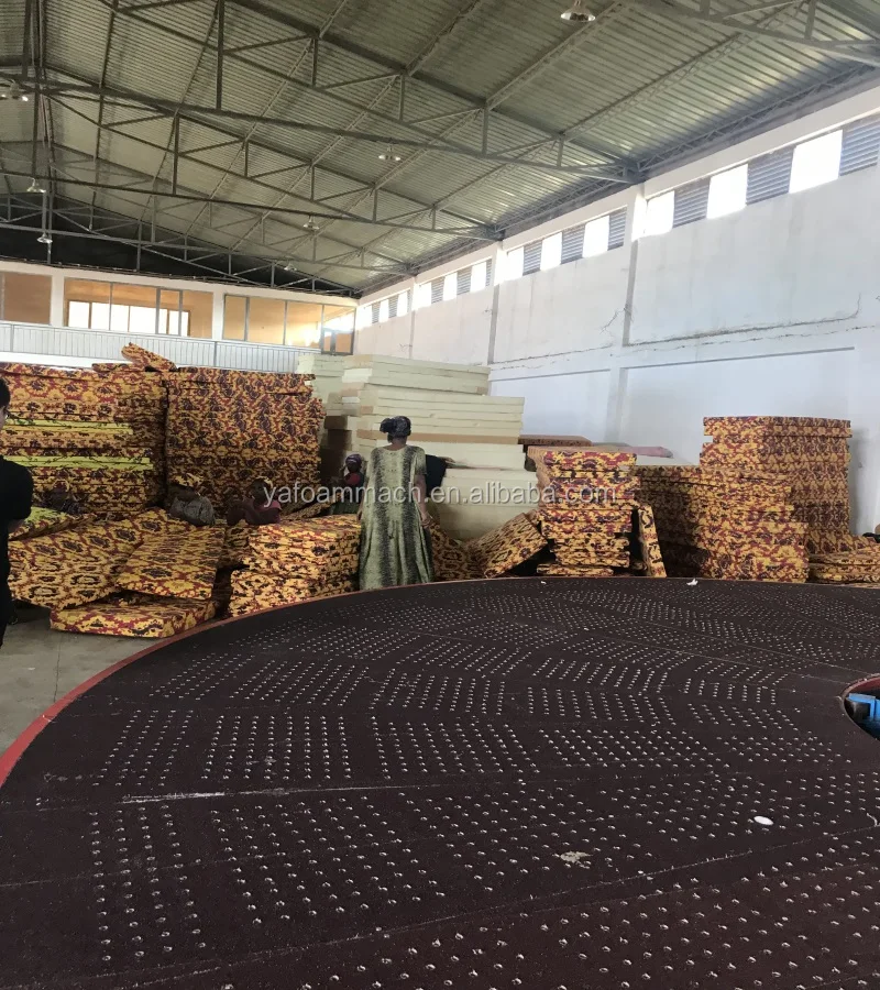 High Quality  Carrousel Horizontal Foam Cutting Machine