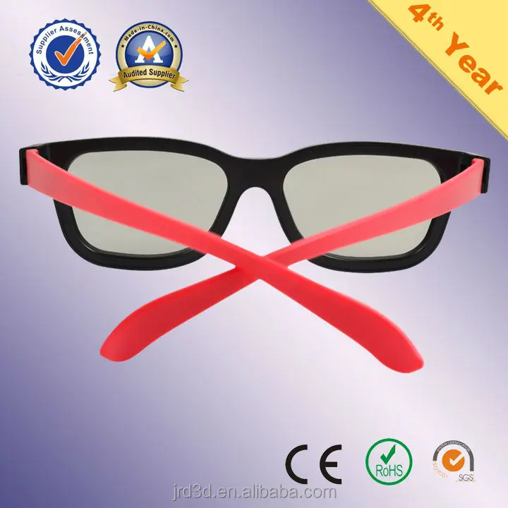 
JRD-KS10 New Plastic Circular Polarized 3D Glasses 