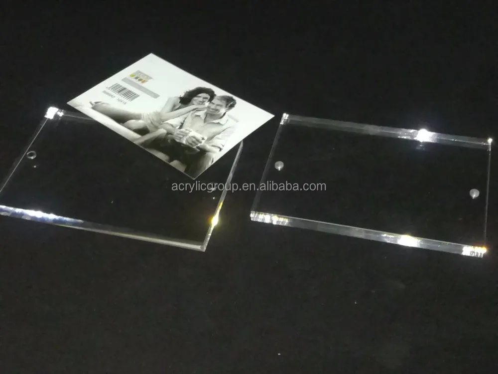 2018 оптовая продажа, кристально прозрачная акриловая фоторамка 6x8