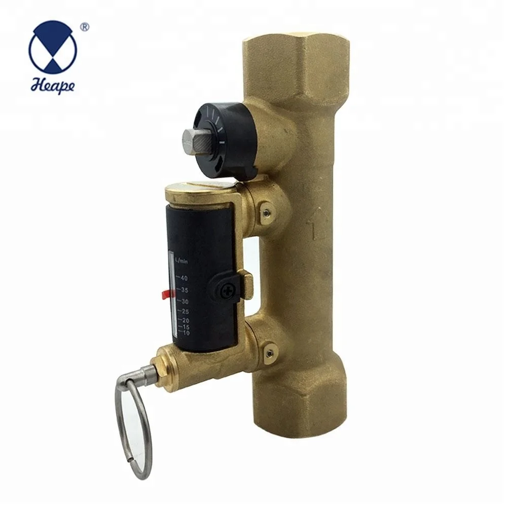 Сбалансированный клапан HEAPE с расходомером