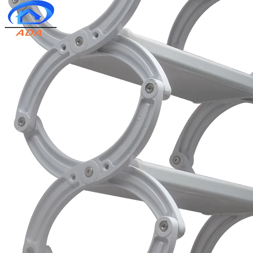 Outdoor Titanium Magnesium Alloy Telescopic Ladders