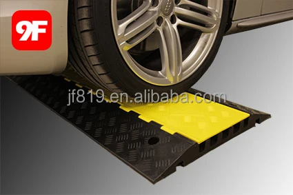 5-channel heavy duty cable cover rubber cable protector