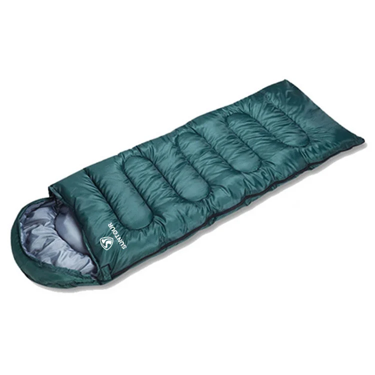 Manufacturer Camping Hiking Travel Ripstop Compact Lightweight Hollow Cotton Filling Mummy Sleeping Bag,