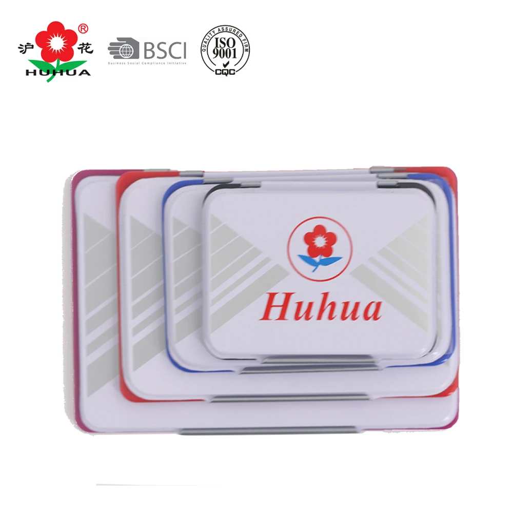 metal office big stamp ink pad for stamp