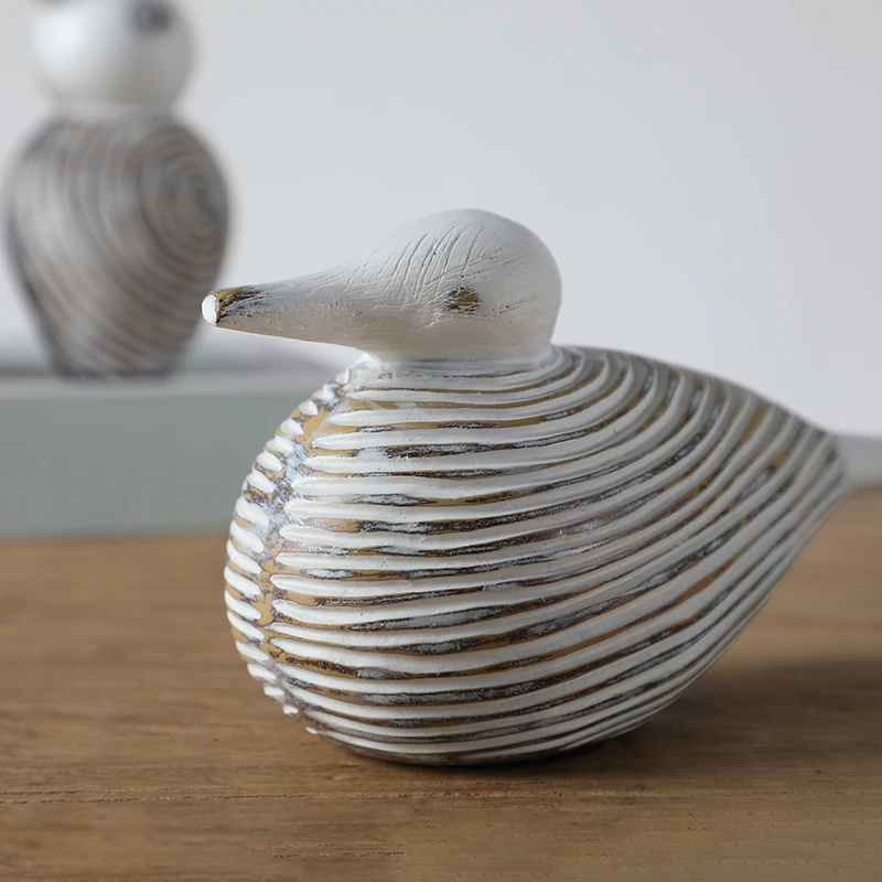 New Product Craft Supply Stores Bird Ornaments Craft Duck Sculpture Bird
