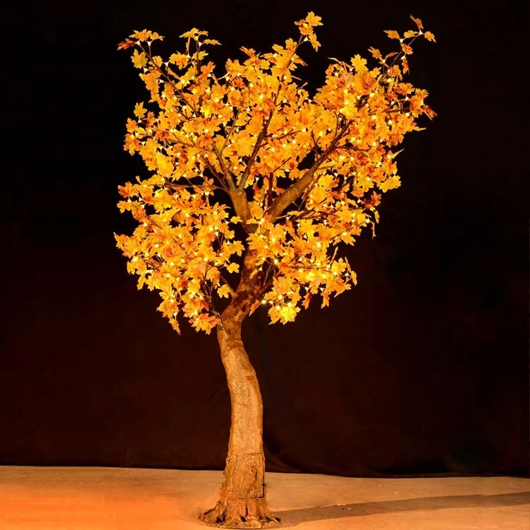 China manufacturer new outdoor led christmas 2m artificial garden decorative tree light