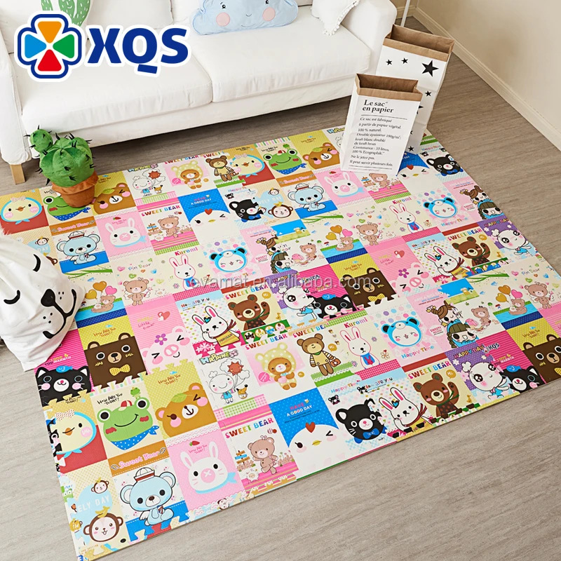 Most popular TPU heat pressed water proof foam floor mats for sale water proof