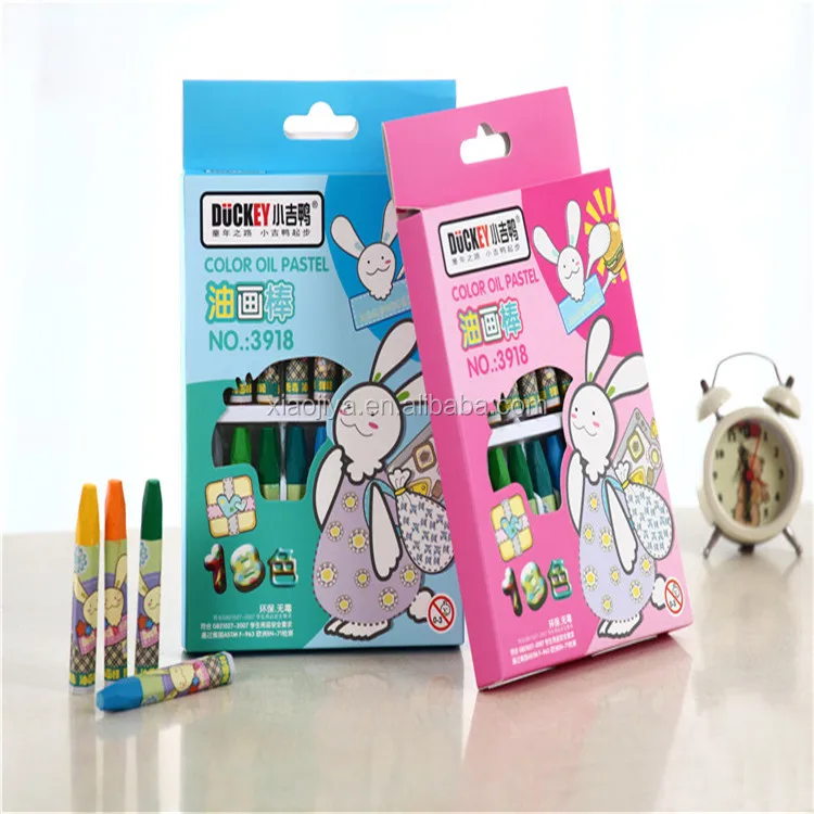 Duckey профессиональная фабрика дети обучающие канцелярские масляная пастель поставщиком