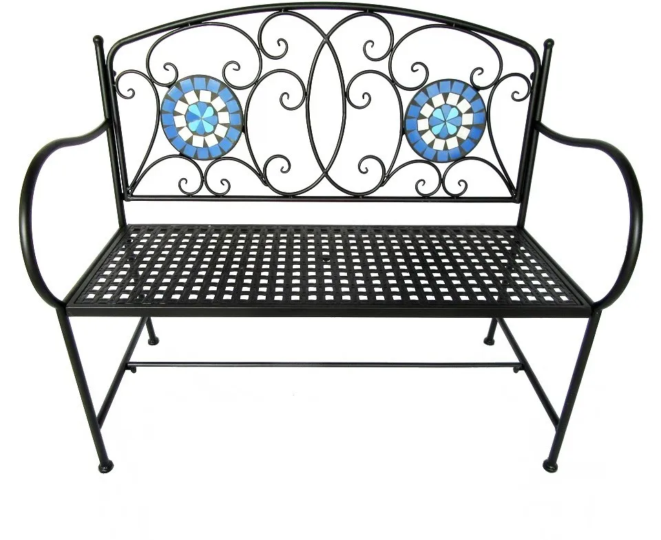 outdoor metal waterproof home Japanese Garden Swing Bench