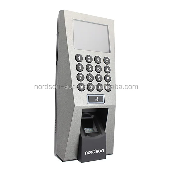 Nordson 2.4 inch TFT Screen RFID Password TCP/IP Fingerprint Scanner Access Control Time Attendance