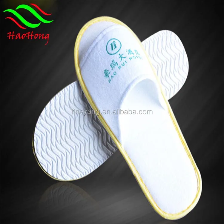 Оптовая продажа женские персонализированные гостиничные тапочки дешевые индивидуальные циркуляционные Тапочки