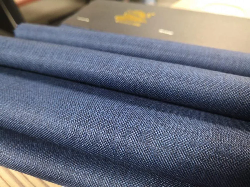 
hopsack fabric plaid suit 100%wool fabric for suits Wholesale 