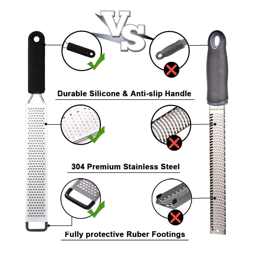 Grater Stainless steel cheese Lemon grater zester