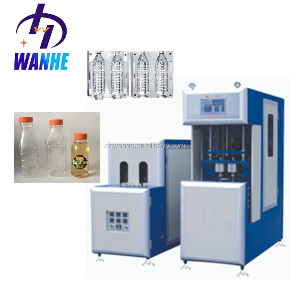 
Water plastic bottle moulding making machine hz 880 semi auto pet blowing machine 