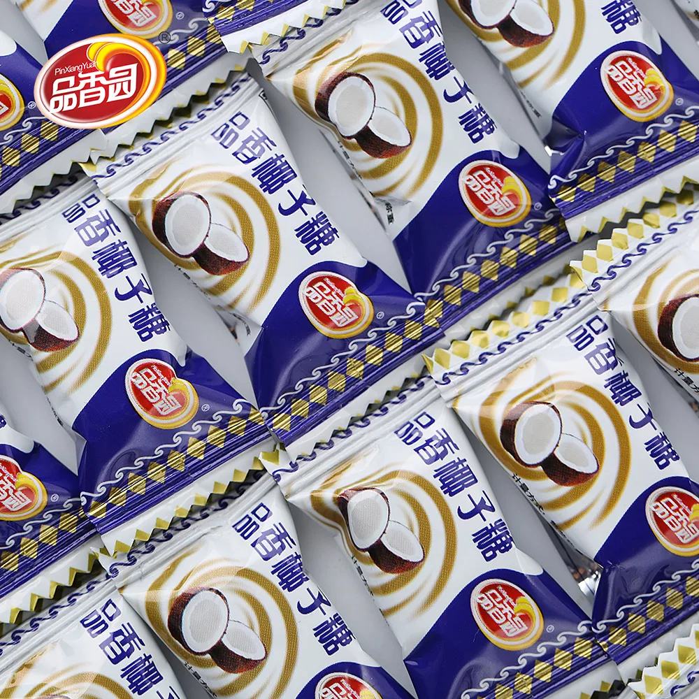 Сладкий кокосовый вкус фрукты заполненные жесткие конфеты