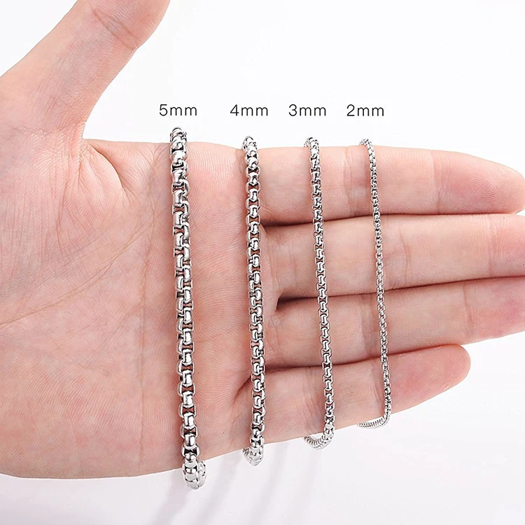Cheap wholesale small stainless steel link chain mesh