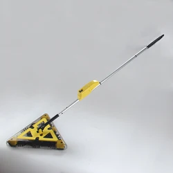 360 Degree Swivel Rechargeable Battery Triangle Electric Twister Sweeper