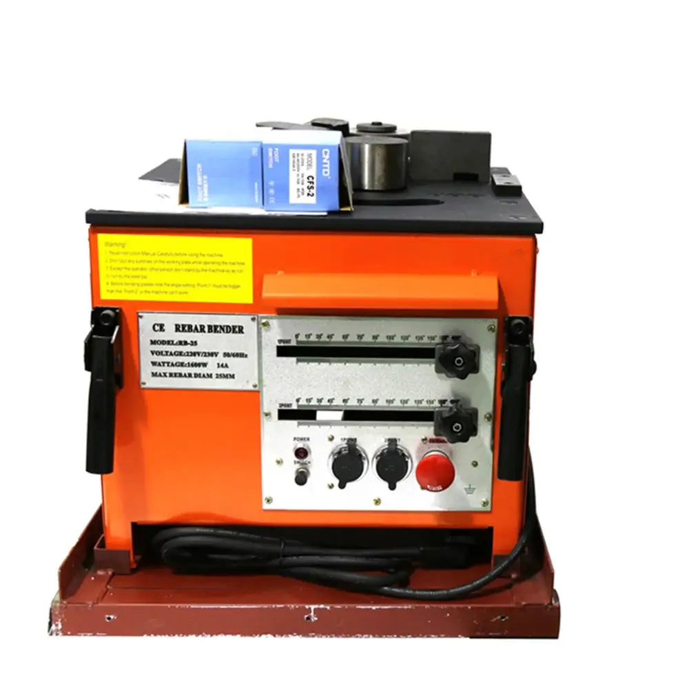 RB-25 Automatic Reber Bending Machine Reinforcing Steel Bar Bender