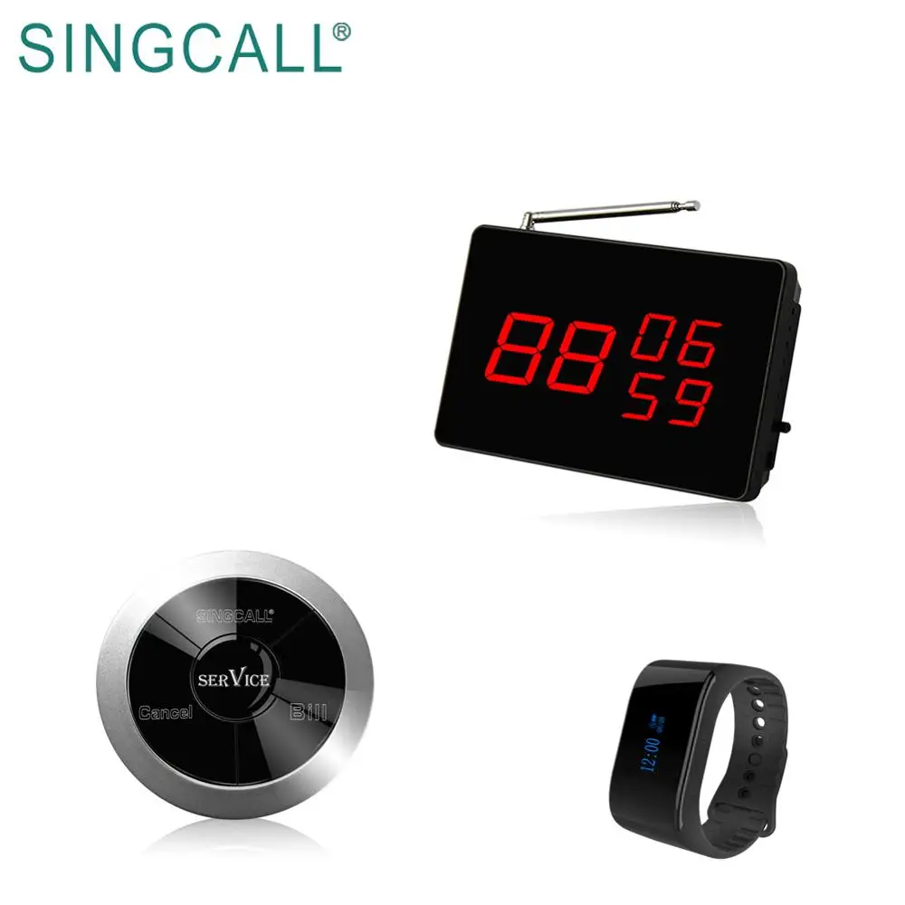 SINGCALL waiter calling service call bell system cafe calling system